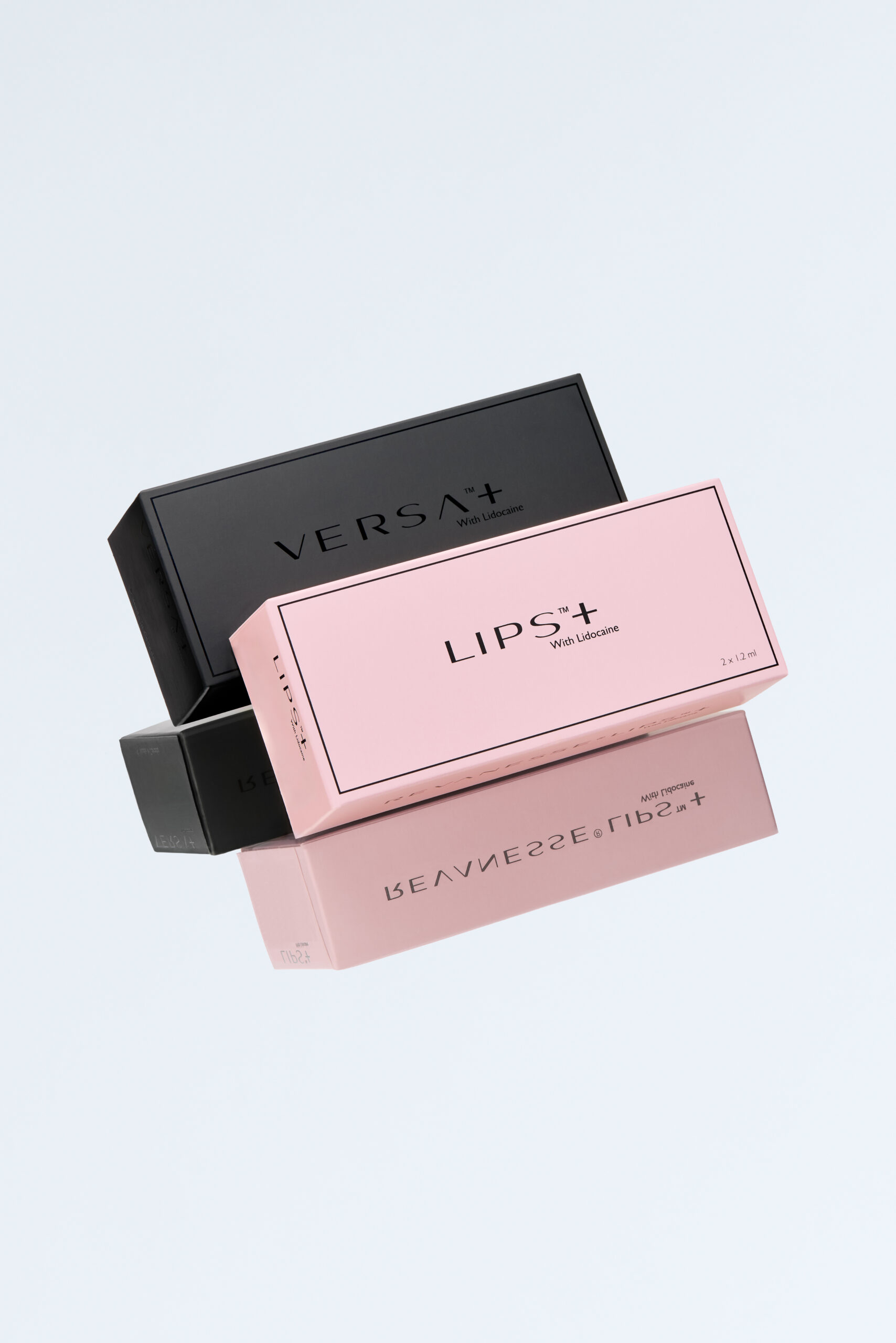 Revanesse Versa+ and Lips+ products
